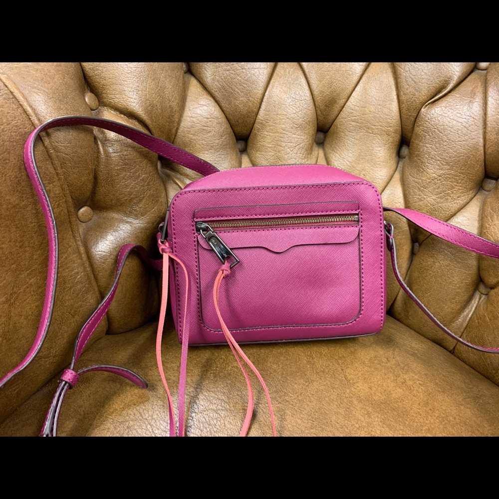 Rebecca Minkoff Fuschia Camera M.A.B. Bag
